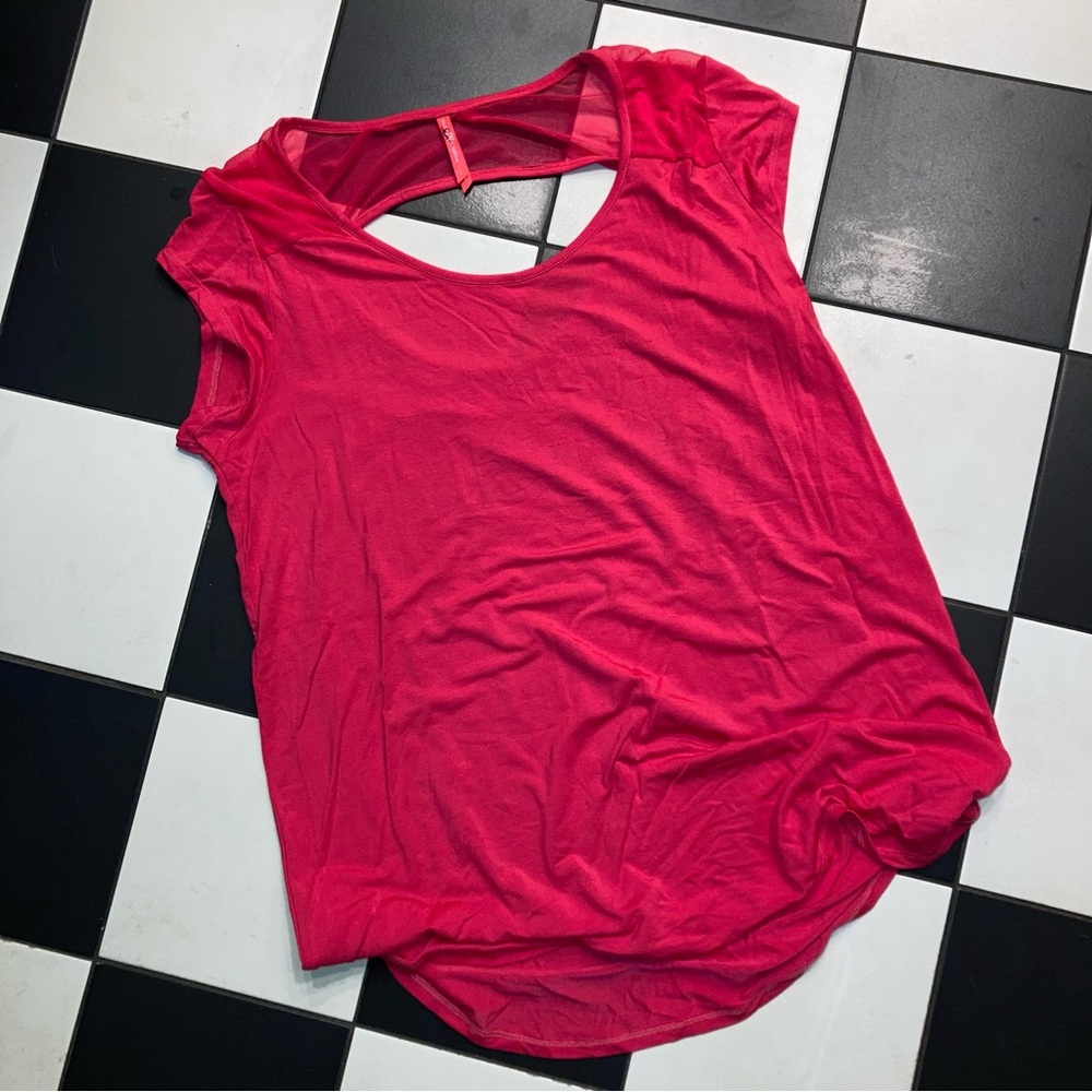 2/$15 TWO Ruby Ribbon Tops - Picture 3 of 6